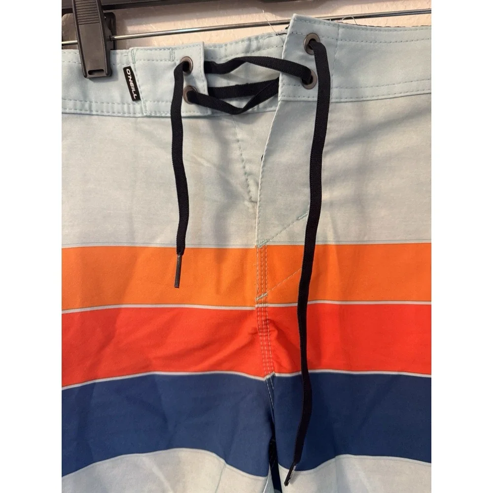 O'Neill Mens Hyperfreak Heist Line Swim, Boardshorts Blue Size 29 NWT $52 C4